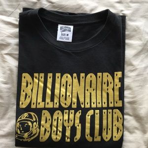 black and gold bbc shirt